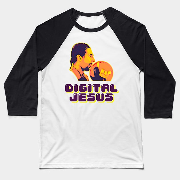 Digital Jesus Quintana  - The Big Lebowski Baseball T-Shirt by GIANTSTEPDESIGN